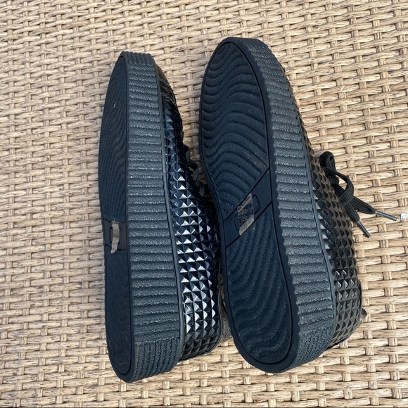 Platform Black Sneakers - Picture 3 of 5